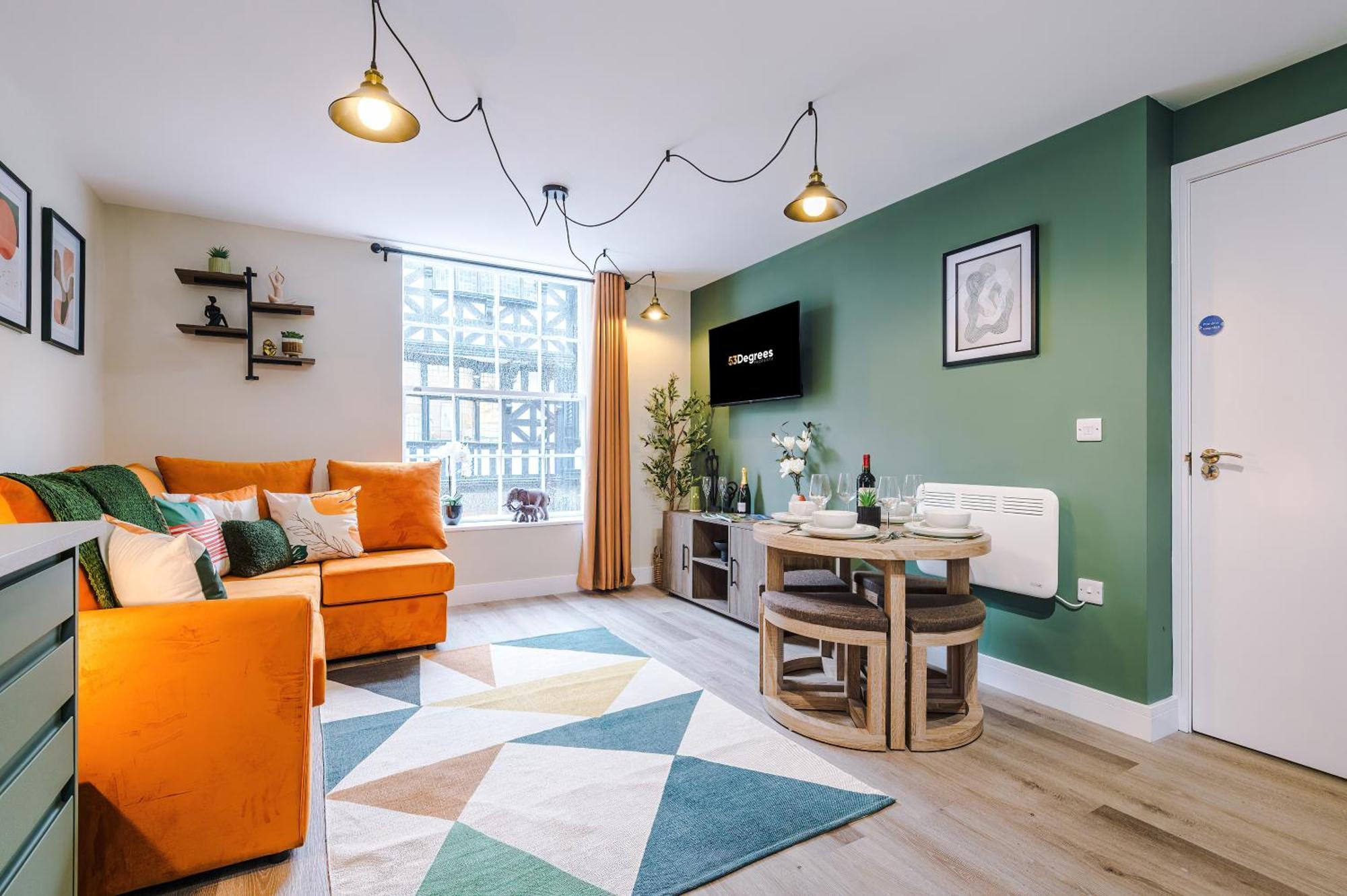 Apartment New! 4 X Stunning Centre In By 53 Degrees Property, Ideal For Individuals, Couples Or Business Groups! *
